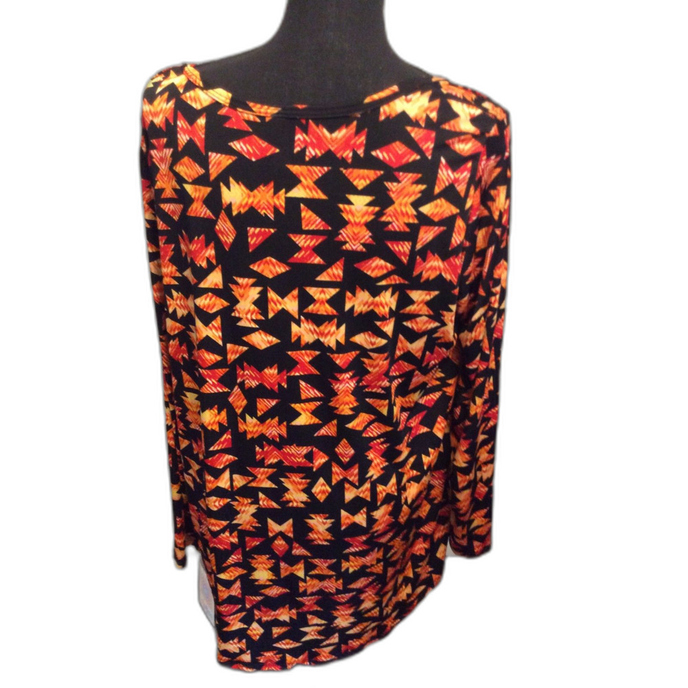 New NWT LuLaRoe Plus size 2x Lynnae geo print tunic